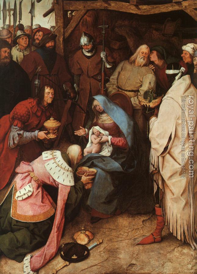 Pieter The Elder Bruegel : The Adoration of the Kings